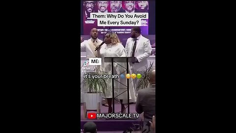 It’s your breath LOL 👃🏽😮‍💨🤢😆😆