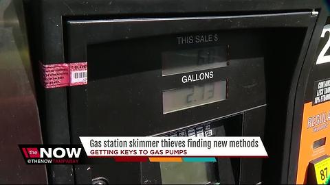 Gas station skimmer thieves finding new methods