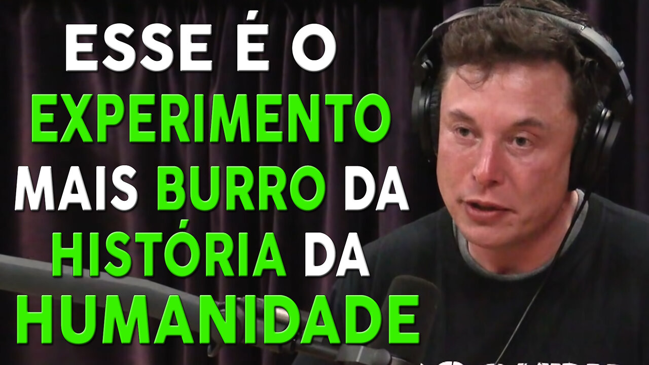 ELON MUSK DIZ QUAL É O MAIOR ERRO DA HUMANIDADE ATUALMENTE EM SUA OPINIÃO | LEGENDADO