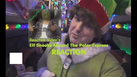 Buddy The Elf Sneaks Aboard The Polar Express Reaction