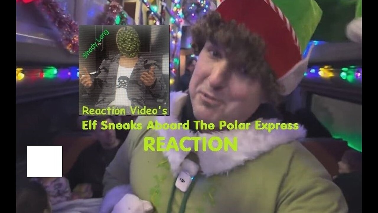 Buddy The Elf Sneaks Aboard The Polar Express Reaction