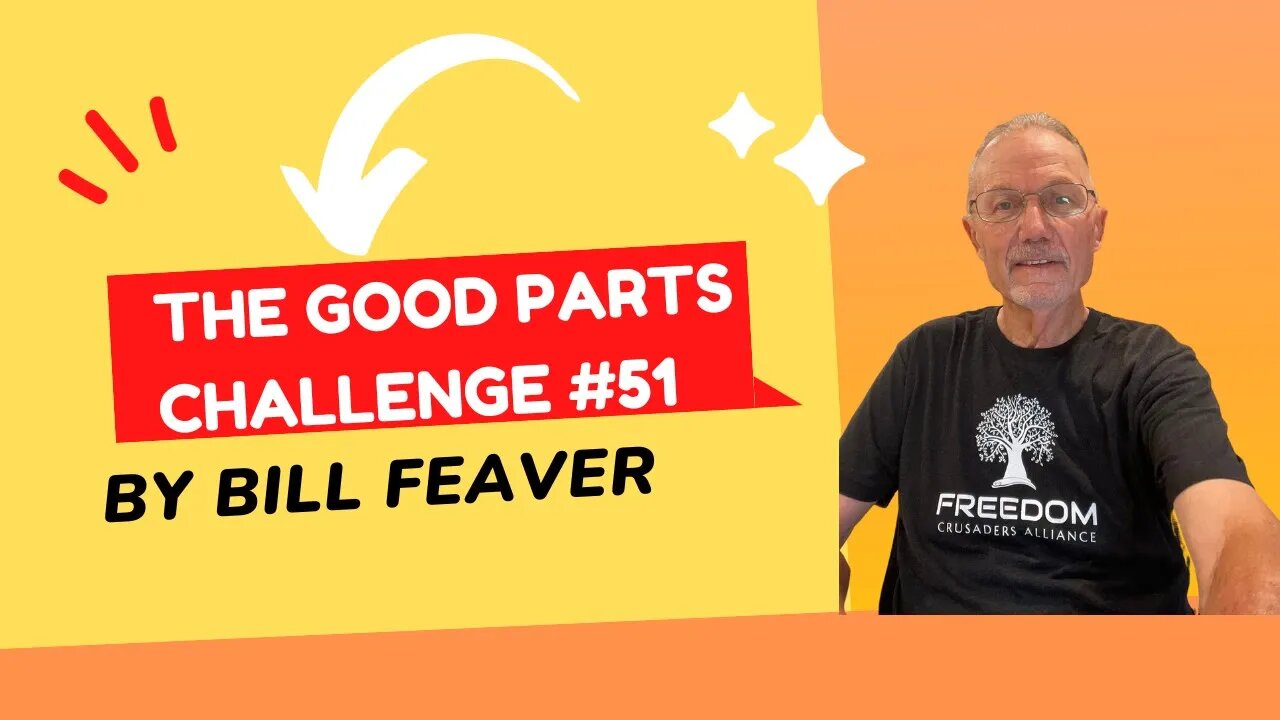 What does a bar and a fulcrum give you? Good Parts Challenge #51 Bill Feaver