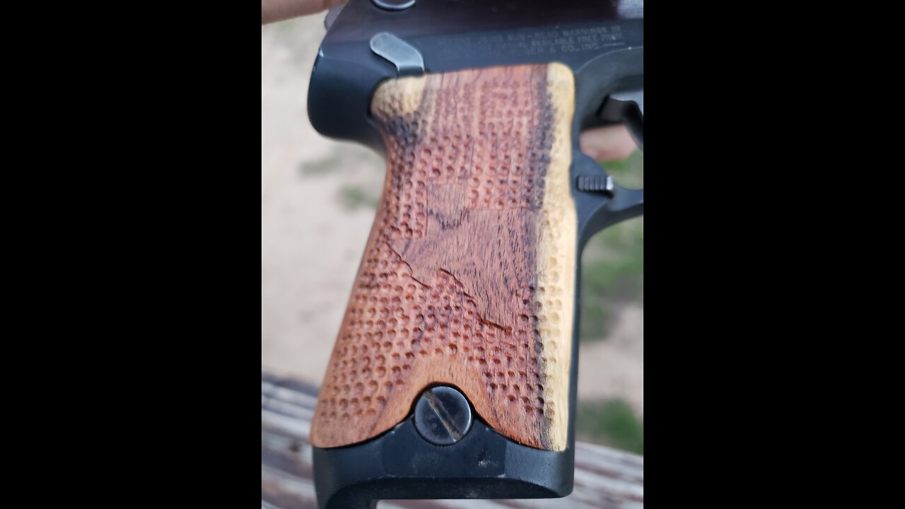 Custom Mesquite Grips For Ruger P89 DC (HOW-TO)