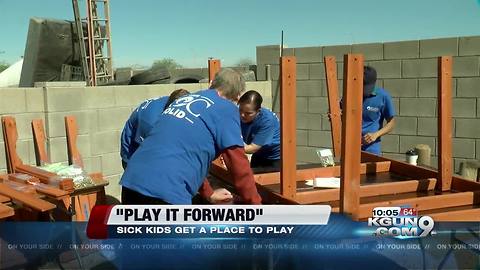 Tucson children battling cancer to receive custom playgrounds