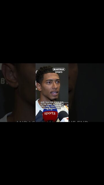 ‘Martinez is a BRILLIANT player! He wished me all the best, I really respected it’ | Jude Bellingham