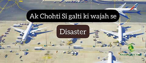 Ak chohti si Galti Ki wajah se Disaster