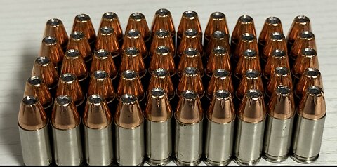 100 Factory 9mm vs 100 9mm Reloads