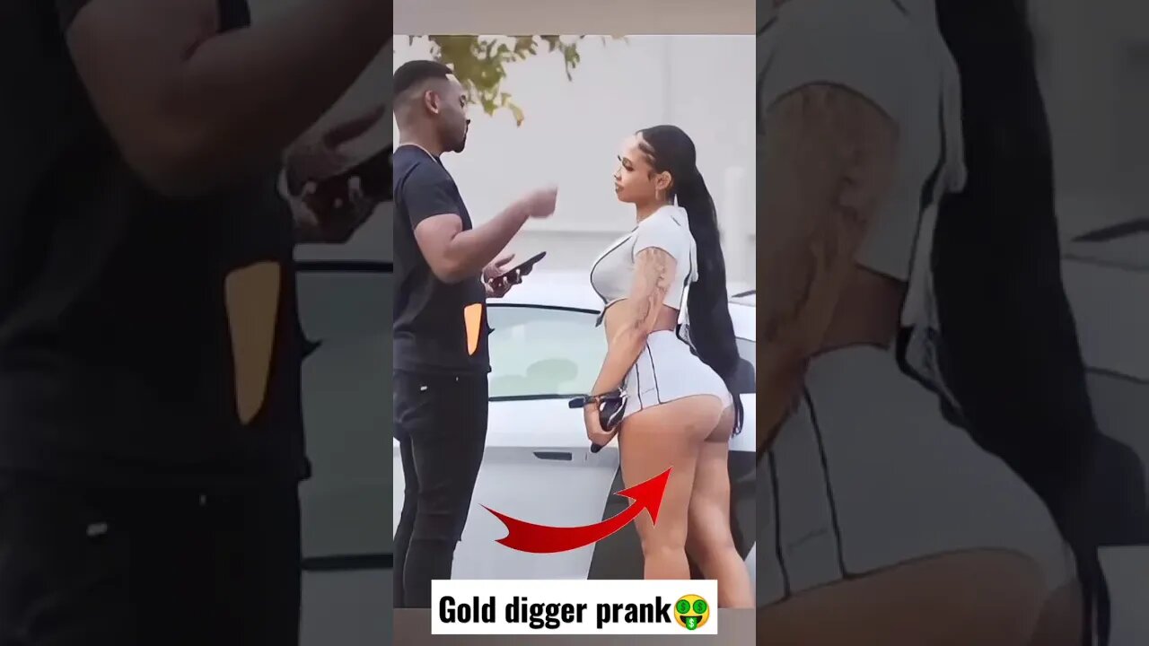 Gold digger prank🤑😍 #golddigger #shorts #golddiggerprank2023