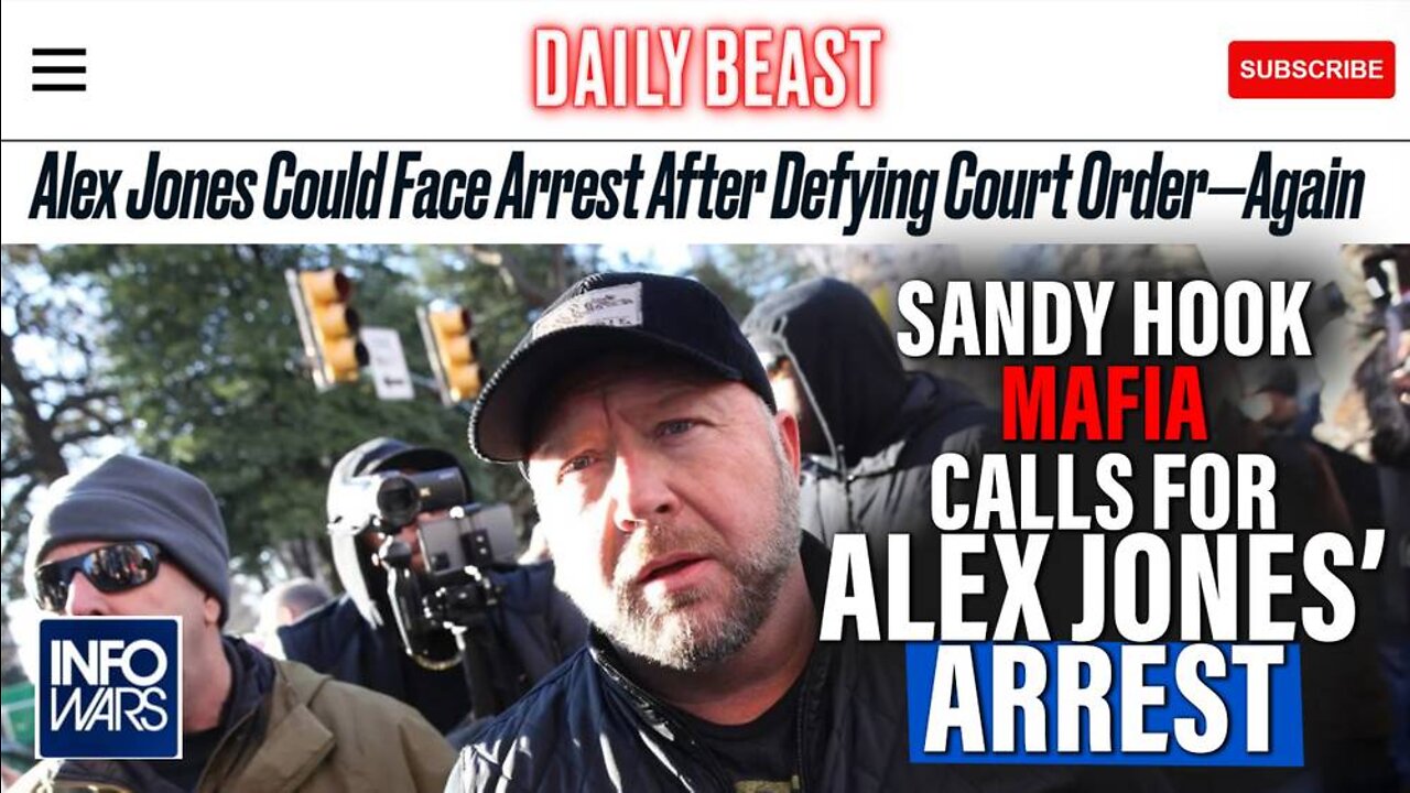 Sandy Hook Mafia Calls For Alex Jones’ Arrest: Legendary Talk Show Host Responds