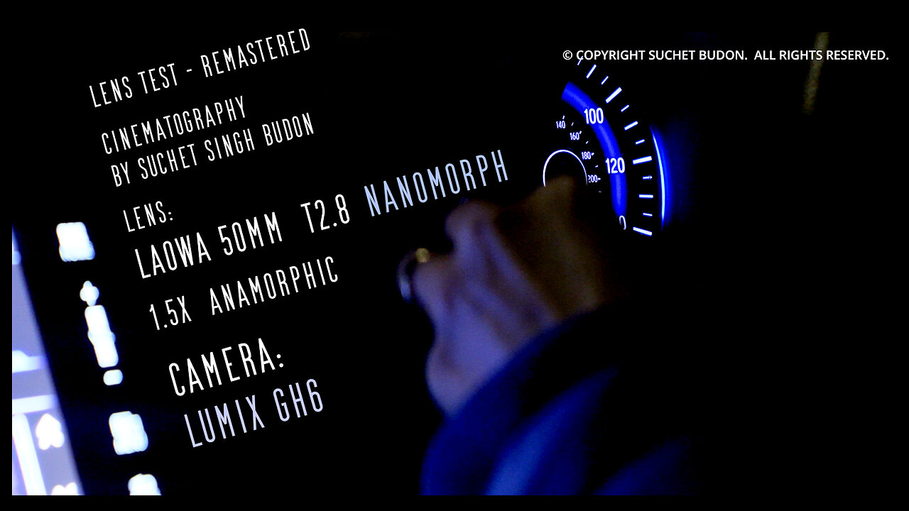 Laowa Nanomorph Anamorphic 50mm lens test with GH6 Camera | Filmed by Suchet Budon #Anamorphic #Cinematic