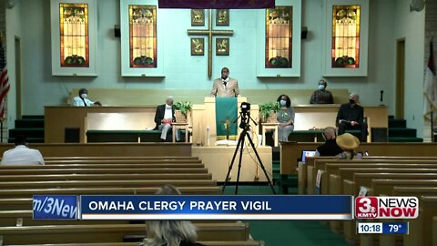 Omaha clergy prayer vigil