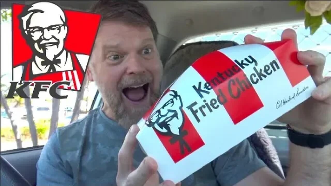 KFC $4.95 Slider Fill Up Box Review - Mukbang Style