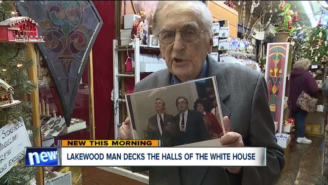 Local decorator for the White House says this year is different for him with the loss of George H.W. Bush