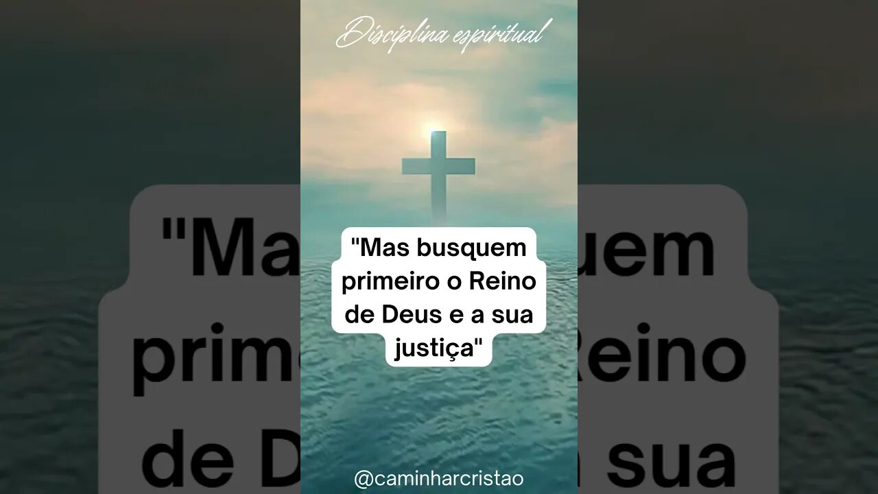 Disciplina Espiritual ✝🙏🏻