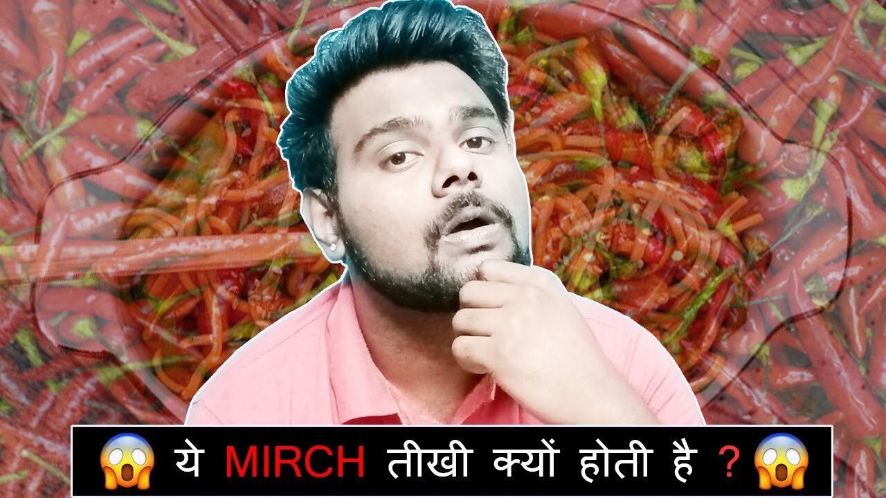 MIRCH TIKHI KYU HOTI HAI IN HINDI | मिर्च तीखी क्यों होती है ? 😱 | PRKILL FACTS