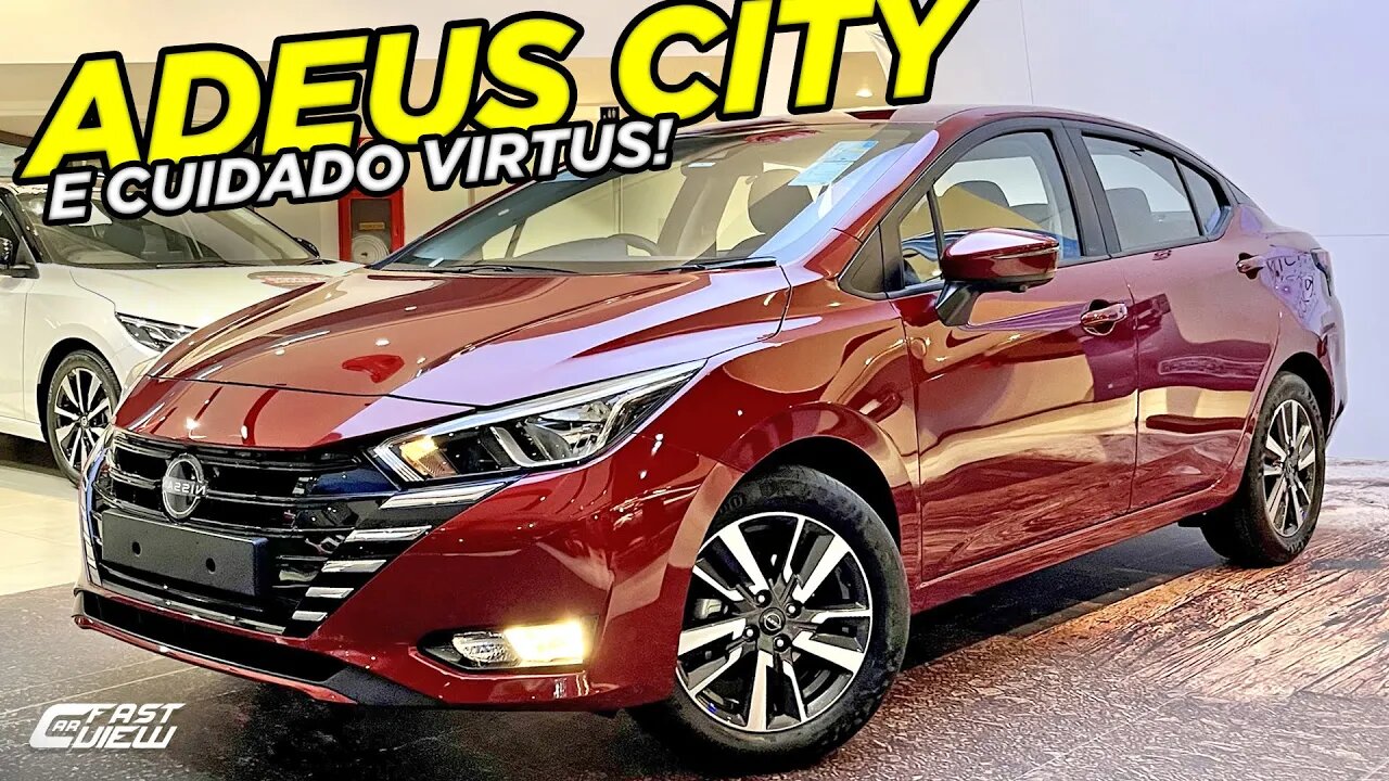 NOVO NISSAN VERSA ADVANCE 2024 MAIS BARATO E COMPLETO QUE CITY EXL E VIRTUS COMFORTLINE VALE A PENA?