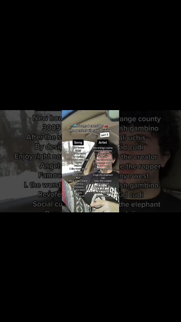 songs i consider the perfect vibe for driving pt3