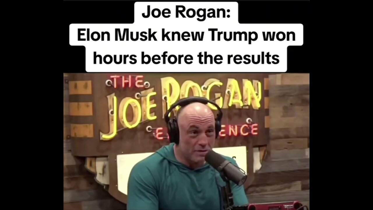 WOW! Elon Musk Knew Hours Ahead of Results That Trump Won