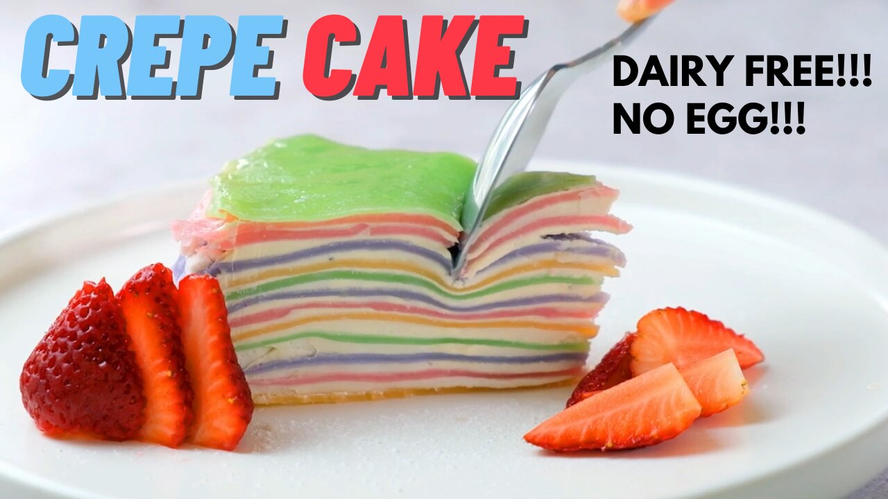 Vegan Crepe Cake