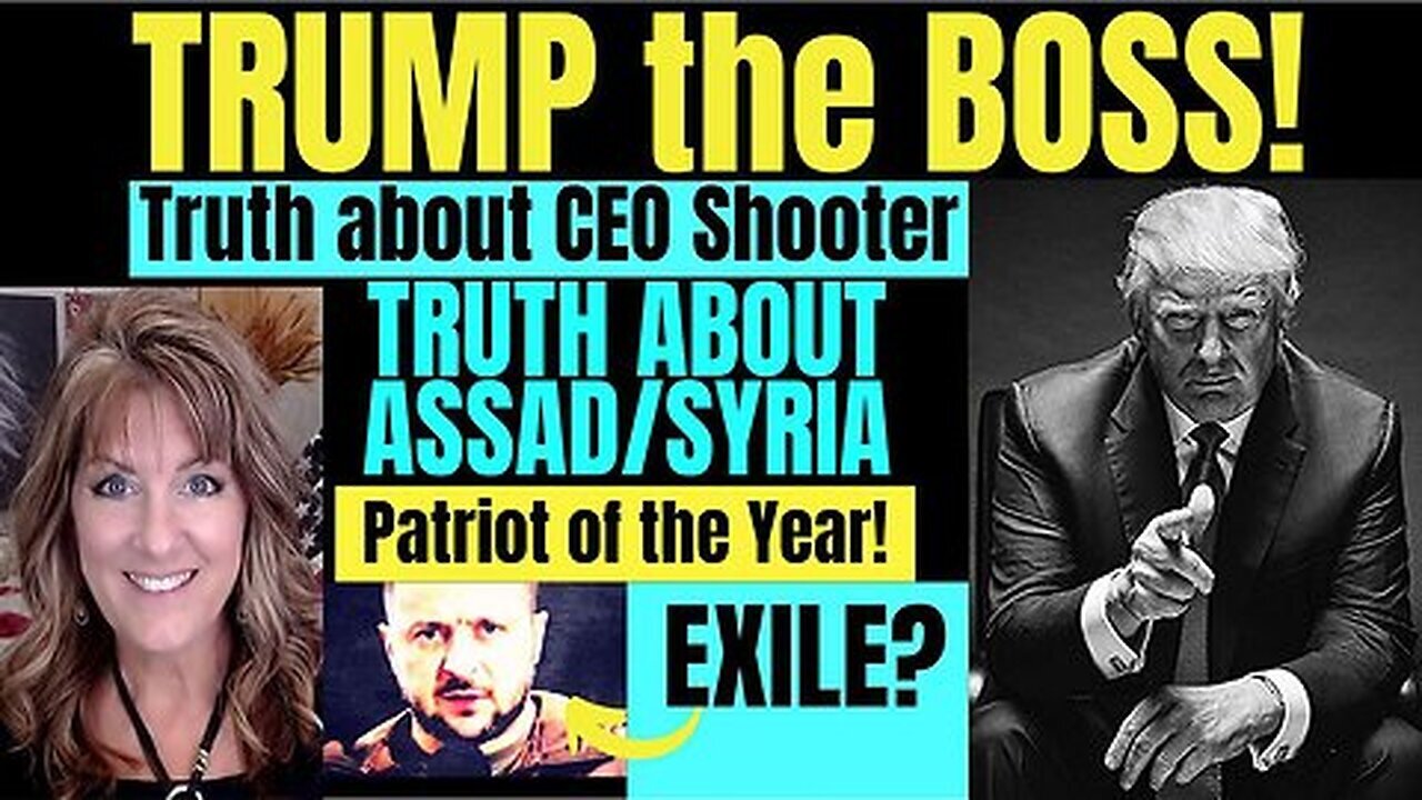 Melissa Redpill: "Trump the Boss! Notre Dame, Assad, CEO Shooter, Ukraine Exile"