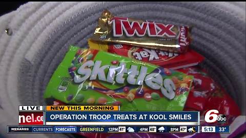 Donate excess Halloween candy for a good cause