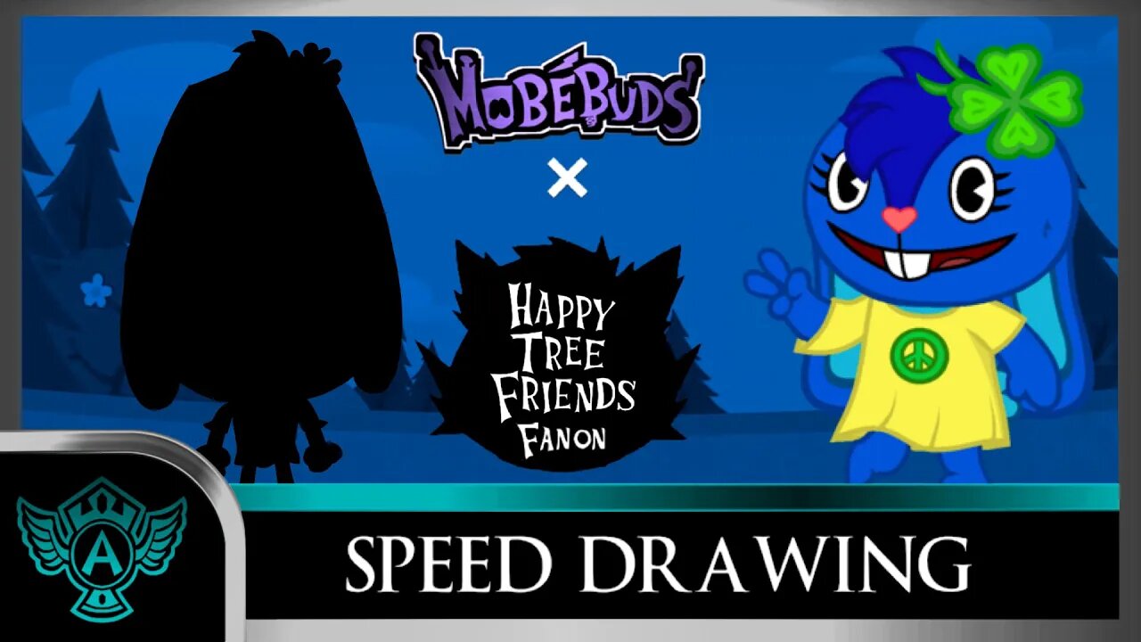 Speed Drawing: Happy Tree Friends Fanon - Anny | Mobebuds Style