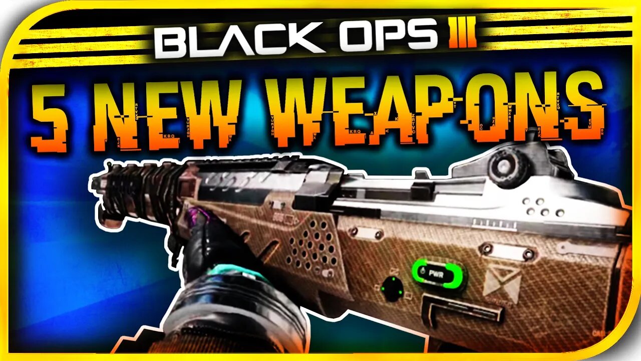 BO3 "5 NEW SECRET WEAPONS" - NOW RELEASED! *NEW* Supply Drop DLC! NEW EPIC & LEGENDARY WEAPONS!