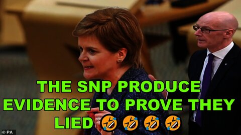 Foot In Mouth 😂🤣 SNP's Own Evidence Proves Sturgeon Lied & Swinney Could Be Gone In 2 Days 😂🤣