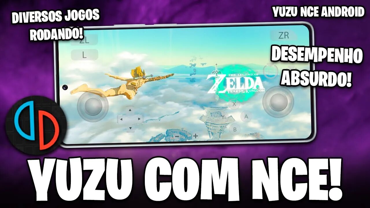 YUZU COM NCE FINALMENTE CHEGOU! | PERFORMANCE ABSURDA PARA VÁRIOS SMARTPHONES! | FIFA POKÉMON E MAIS