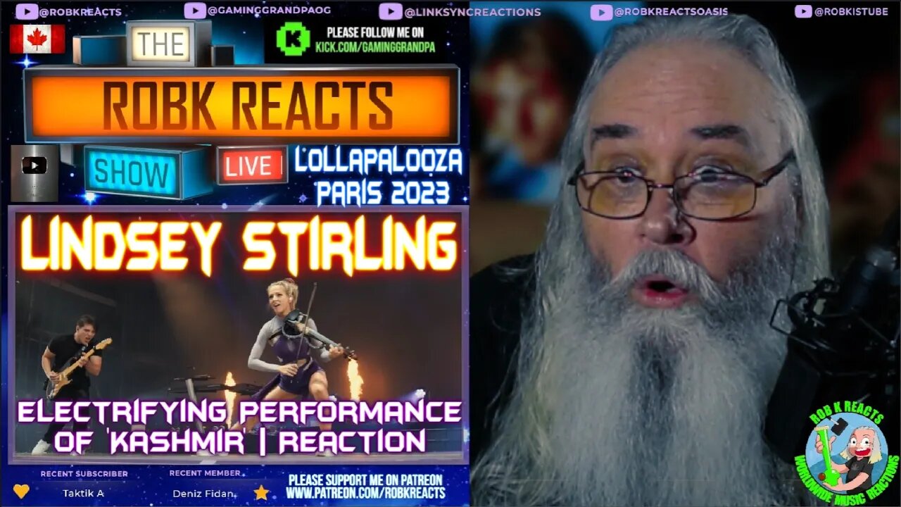 Lindsey Stirling's Electrifying Performance of 'Kashmir' | Lollapalooza Paris 2023 Reaction