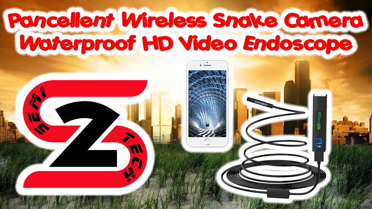 Unboxing My New Pancellent Wireless Snake Camera 1200P Endoscope