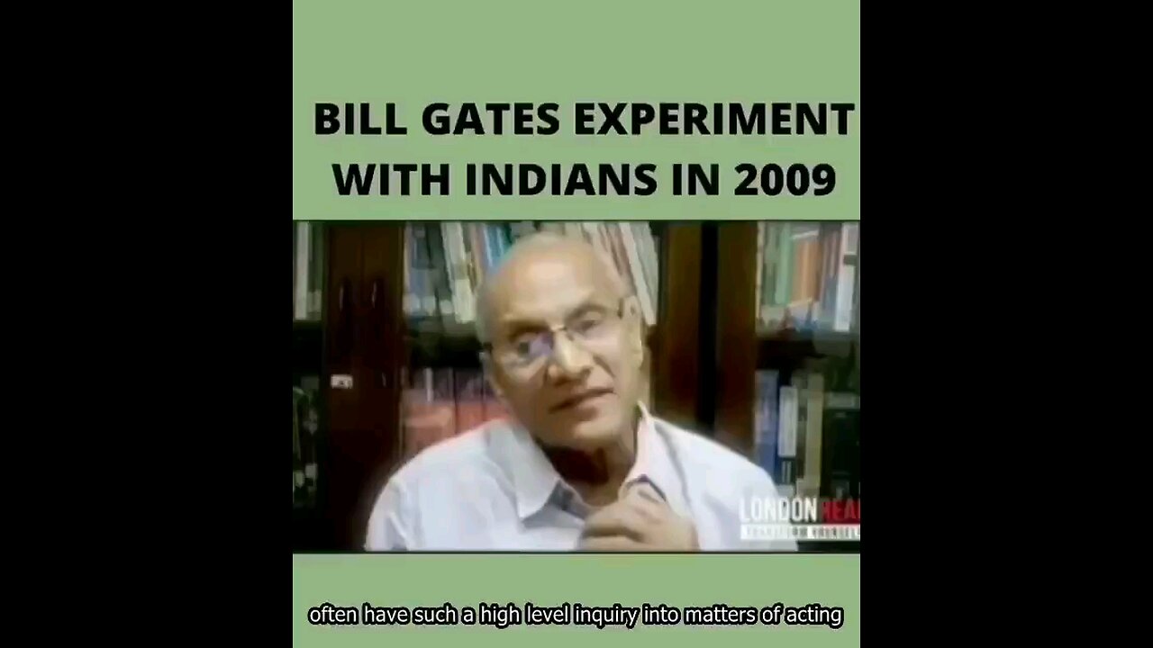 “And the worst thing is it’s taken as Philanthropy” Do you know Bill Gates has been experimenting