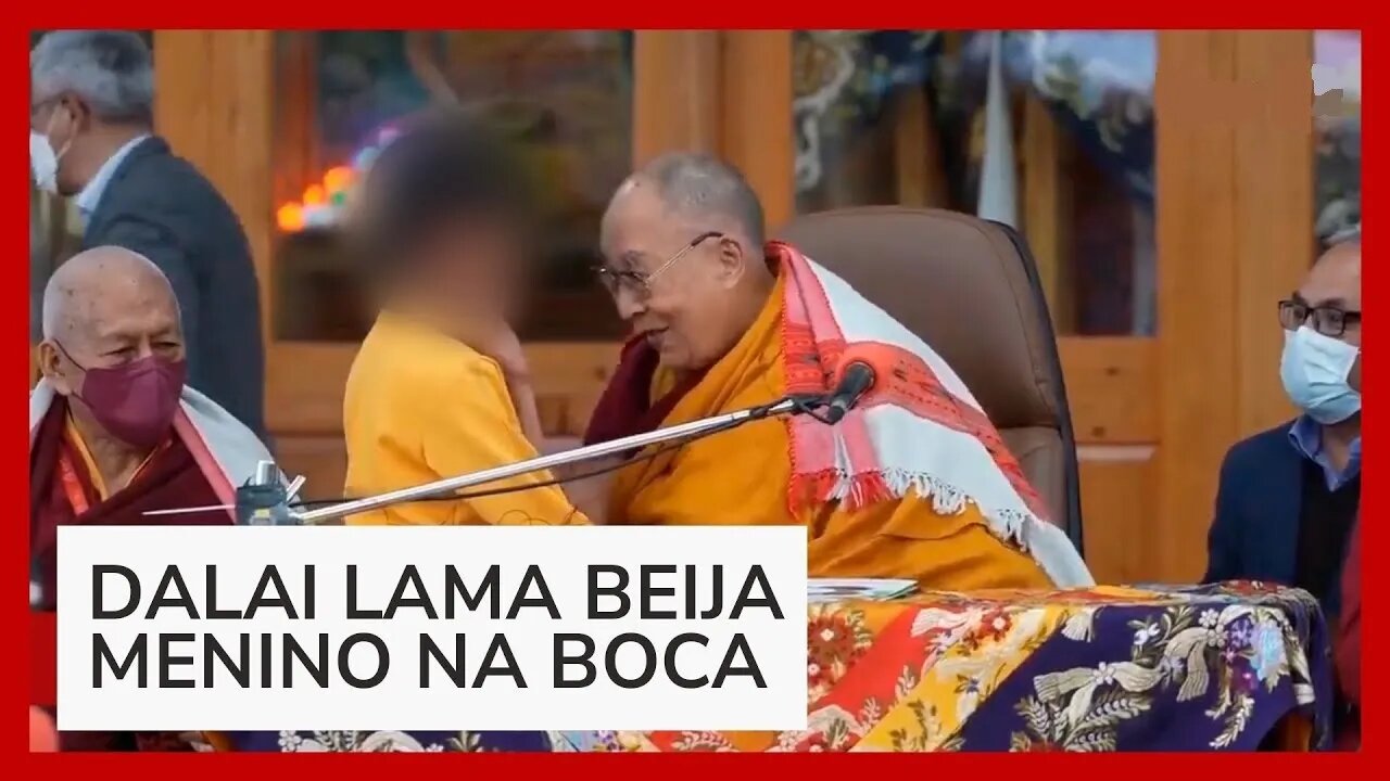 A Versão de Dalai Lama sobre o Beijo no Garoto - Visão Tibetana e Indiana da Lingua Amostra