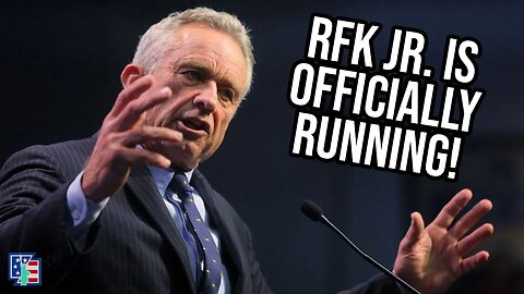 Robert Kennedy Jr Is Running For President!