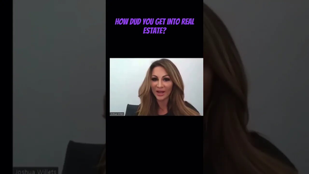 How Sofia Willets got into Real Estate #finance #podcast #realestate #wealthbuilders #wealth