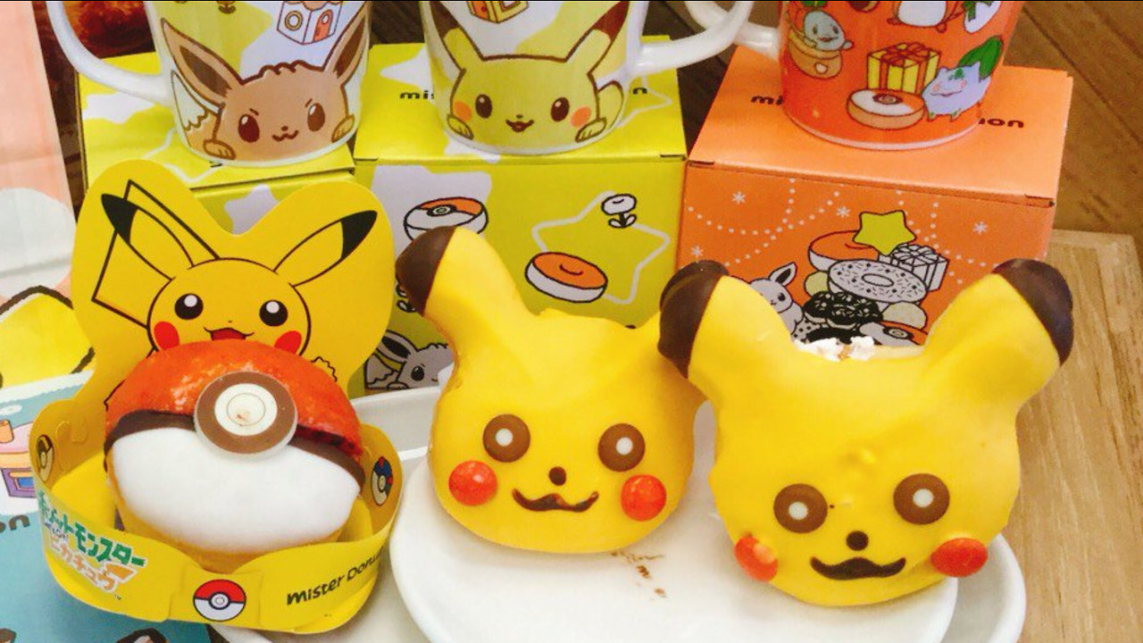 Japan Makes Cutest Pokemon Christmas Donuts!