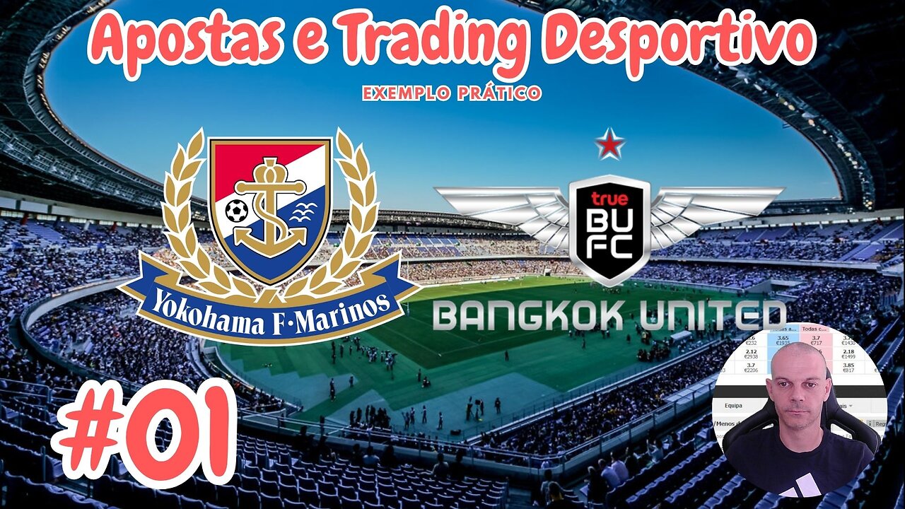 Apostas e Trading Desportivo - Exemplo Prático #01