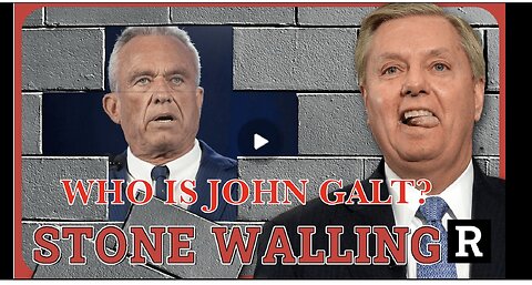 REDACTED W/ Holy SH*T! RINO Sen. Lindsey Graham STONEWALLING RFK Jr.'s nomination to HHS