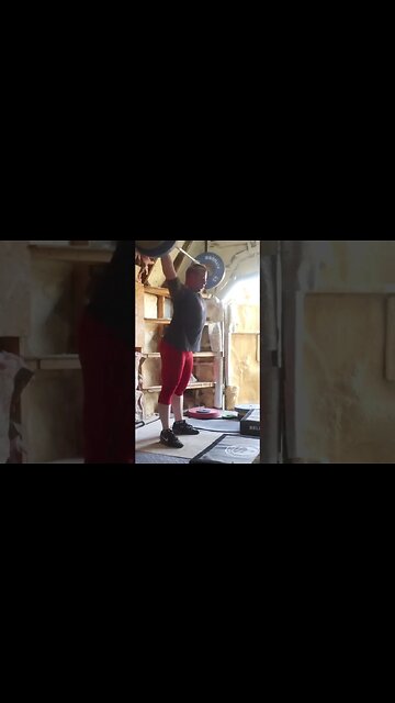 90 kg / 198 lb - Muscle Snatch (No hook/ No Contact)