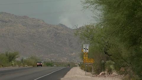 Burro Fire: Residents evacuating on Mount Lemmon