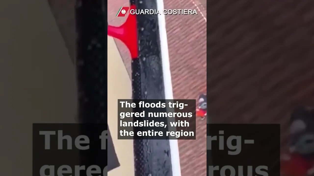 Italy Devastated by Deadly Floods: Catastrophic Damage and Urgent Calls for Climate Action #reels #1