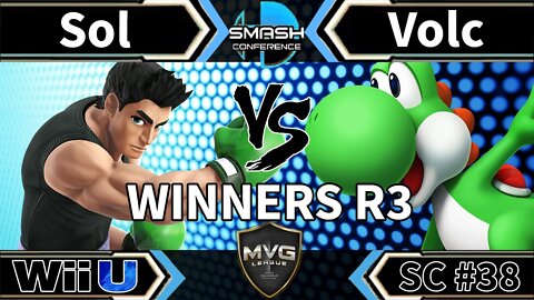 MVG|Sol (Little Mac) vs. Volc (Yoshi) - SSB4 Winners R3 - Smash Conference 38