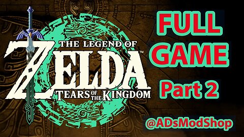 The Legend of Zelda Tears of the Kingdom FULL GAME Walkthrough (Part 2) (Temple of Time)