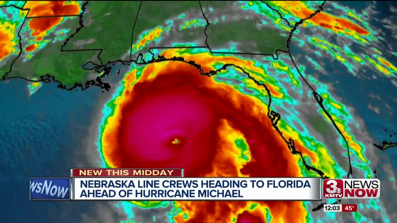 Nebraska workers head to Florida to help with Hurricane Michael