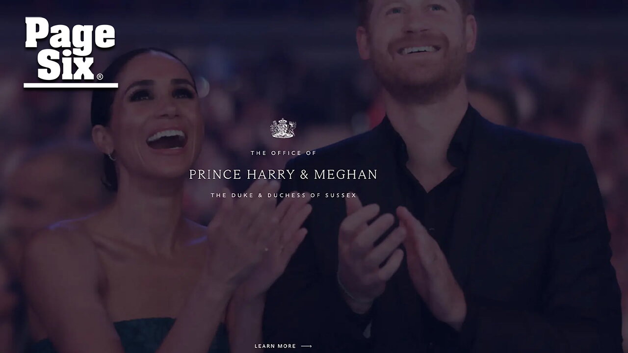 Prince Harry, Meghan Markle's new Sussex website slammed for using royal titles, coat of arms