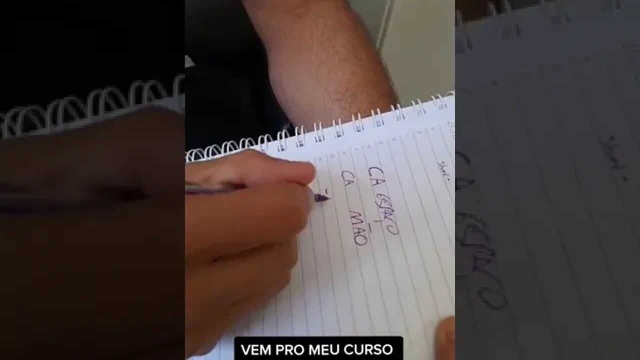 VEM PRO MEU CURSO | AULA DE INGLÊS