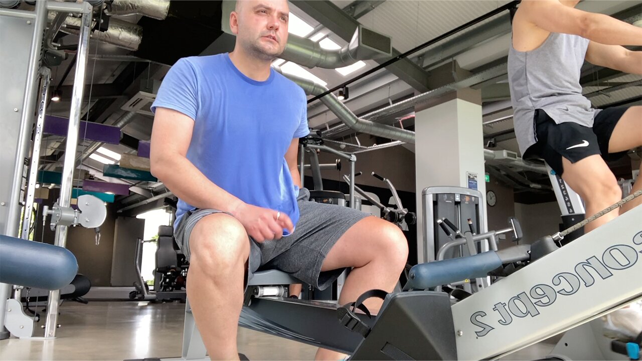 I'm 6ft and 89kg, cardio session, running and rowing