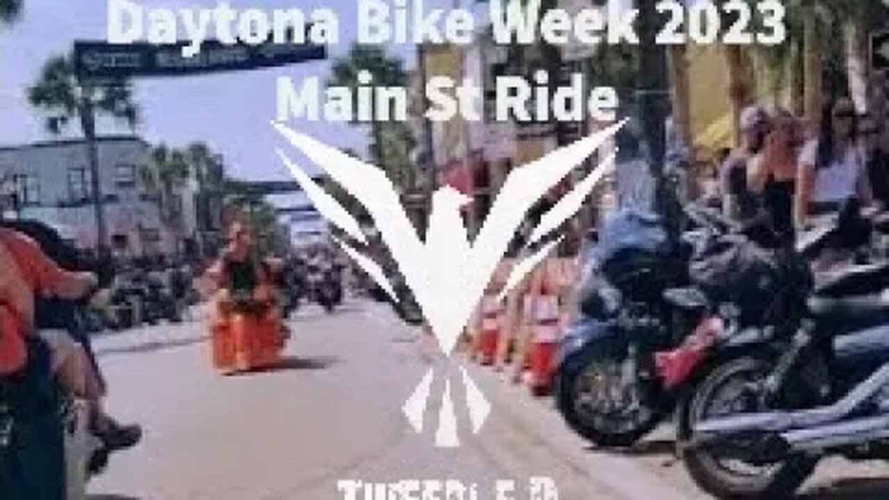 Daytona Bike Week 2023 Main Steet Ride with @GlidingOnTwos