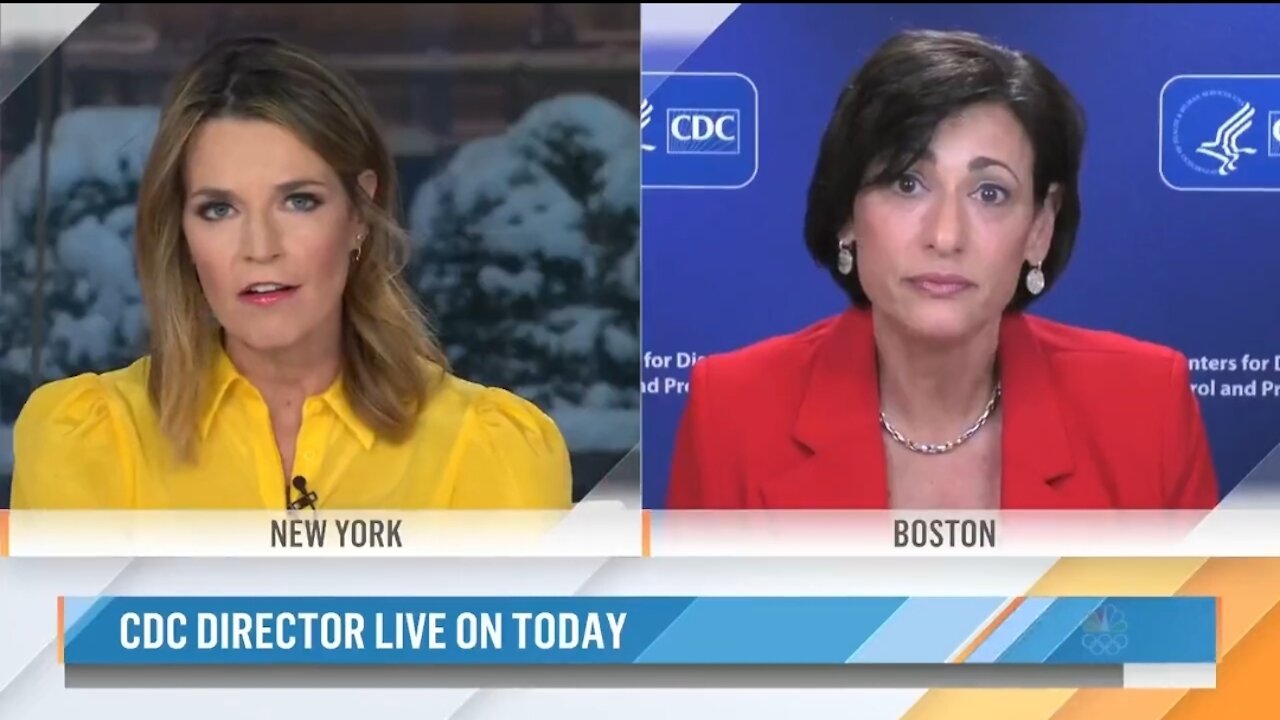 NBC To CDC Director: Is There A Credibility Problem With The CDC?