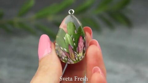 AMAZING DIY IDEAS FROM EPOXY RESIN / 20 COLORFUL EPOXY RESIN Green paradise